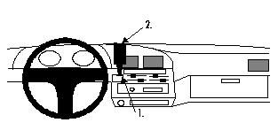 Brodit ProClip, Toyota HiLux 89-97 ryhmässä Autohifi / Mikä sopii autooni / Toyota / Hilux / Hilux 1988-1997 @ BRL (240852482)