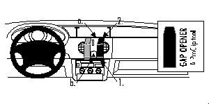 Renault Kangoo 98-02, Centrerad ryhmässä Autohifi / Mikä sopii autooni / Renault / Kangoo @ BRL (240852532)