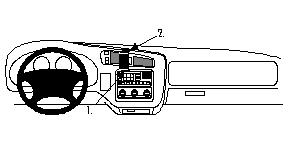 Brodit ProClip, Oldsmobile Bravada 98-05 ryhmässä Uutuudet @ BRL (240852534)