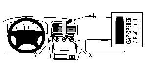 Toyota Avensis 98-02, Center ryhmässä Autohifi / Mikä sopii autooni / Toyota / Avensis / Avensis 1997-2003 @ BRL (240852535)
