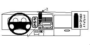 Dodge Ram Pick Up 1500, 2500/3500 98-01, Centrerad ryhmässä Autohifi / Mikä sopii autooni / Dodge / Dodge RAM @ BRL (240852545)