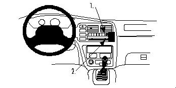 Brodit ProClip, Suzuki Grand Vitara/Vitara/XL-7 02-04 ryhmässä Autohifi / Mikä sopii autooni / Suzuki / Grand Vitara / Grand Vitara 1998-2006 @ BRL (240852641)
