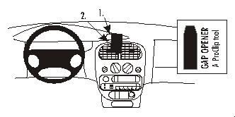 ProClip Monteringsbygel Chrysler Neon 00-02, Centrerad ryhmässä Autohifi / Mikä sopii autooni / Chrysler @ BRL (240852704)
