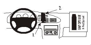 ProClip Monteringsbygel Ford Ranger 01-06/Mazda B-series 99-07, Centrerad ryhmässä Autohifi / Mikä sopii autooni / Ford / Ranger / Ranger 2004-2006 @ BRL Electronics (240852727)