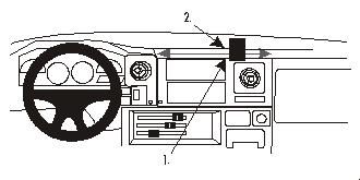 ProClip Monteringsbygel Toyota LandCruiser 70 84-98, Vinklad ryhmässä Autohifi / Mikä sopii autooni / Toyota / Landcruiser / Landcruiser 1996-2008 @ BRL Electronics (240852758)