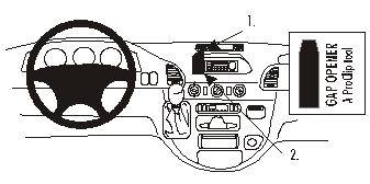 Brodit ProClip, Mercedes Benz Sprinter 00-06 ryhmässä Autohifi / Mikä sopii autooni / Mercedes / Sprinter / Sprinter 1995-2006 @ BRL (240852796)