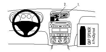 Alfa Romeo 147 01-11/GT 04-11, Centrerad ryhmässä Autohifi / Mikä sopii autooni / Alfa Romeo / Alfa Romeo 147 @ BRL (240852865)