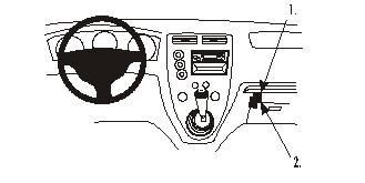 Honda Civic 3&5 Dörr 01-05, Vinklad