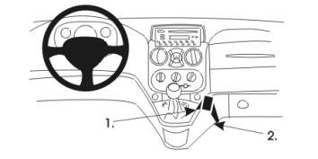 ProClip Monteringsbygel Fiat Doblo 01-09, Vinklad ryhmässä Autohifi / Mikä sopii autooni / Fiat / Doblo / Doblo 2001-2010 @ BRL Electronics (240852931)