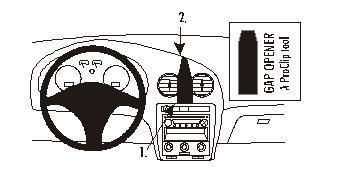 Seat Cordoba 03-09/Seat Ibiza 02-08, Centrerad ryhmässä Autohifi / Mikä sopii autooni / Seat / Ibiza / Ibiza 2002-2008 @ BRL (240853080)