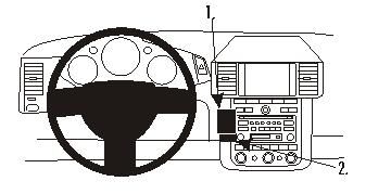Nissan Murano 03-08, Centrerad ryhmässä Autohifi / Mikä sopii autooni / Nissan / Murano @ BRL (240853236)
