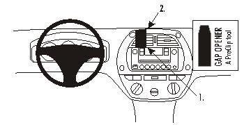 Toyota RAV 4 01-03, Centrerad ryhmässä Autohifi / Mikä sopii autooni / Toyota / RAV4 / RAV4 2001-2005 @ BRL (240853293)