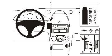 Toyota Celica 00-05, Centrerad ryhmässä Autohifi / Mikä sopii autooni / Toyota / Celica / Celica 1999-2006 @ BRL (240853380)