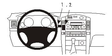 ProClip Monteringsbygel Toyota LandCruiser 90 03-05, Centrerad ryhmässä Autohifi / Mikä sopii autooni / Toyota / Landcruiser / Landcruiser 1996-2008 @ BRL Electronics (240853399)