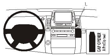 Toyota Prius 04-09, Vinklad ryhmässä Autohifi / Mikä sopii autooni / Toyota / Prius / Prius 2004-2009 @ BRL (240853438)