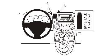 Fiat Panda 04-07, Centrerad ryhmässä Autohifi / Mikä sopii autooni / Fiat / Panda @ BRL (240853493)