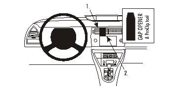 Citroen C4 05-10, Centrerad, Navigationsskärm ryhmässä Autohifi / Mikä sopii autooni / Citroën / C4 / C4 2004-2010 @ BRL (240853534)