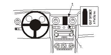 Ford Mustang 05-09, Centrerad ryhmässä Autohifi / Mikä sopii autooni / Ford / Mustang / Mustang 1994-2004 @ BRL (240853626)