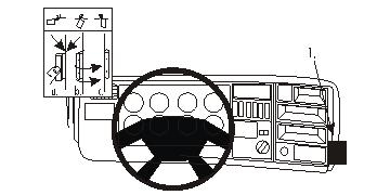 Brodit ProClip, Scania R-sarja 05-17 ryhmässä Autohifi / Mikä sopii autooni / Scania / R-sarja / R-sarja 2004-2016 @ BRL (240853674)