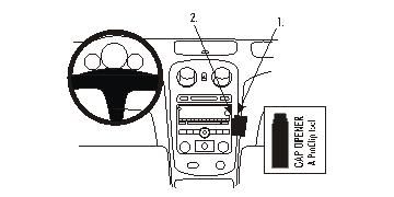 ProClip Monteringsbygel Chevrolet HHR 06-12, Vinklad ryhmässä Autohifi / Mikä sopii autooni / Chevrolet @ BRL (240853700)