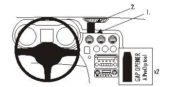 Alfa Romeo Brera/Spider 06-11/159 06-13, Centrerad ryhmässä Autohifi / Mikä sopii autooni / Alfa Romeo / Alfa Romeo Brera @ BRL (240853743)