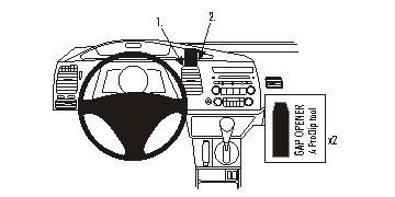 Honda Civic Hybrid 06-11, Centrerad ryhmässä Autohifi / Mikä sopii autooni / Honda / Civic / Civic 2006-2011 @ BRL (240853808)