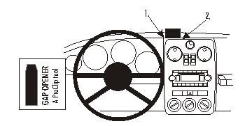 Chrysler PT Cruiser 06-10, Centrerad ryhmässä Autohifi / Mikä sopii autooni / Chrysler / Chrysler PT Cruiser @ BRL (240853913)
