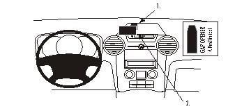 ProClip Monteringsbygel Kia Carens 07-13, Centrerad ryhmässä Autohifi / Mikä sopii autooni / Kia / Carens / Carens 1998- @ BRL Electronics (240853960)