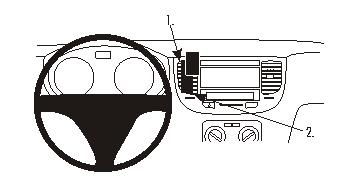 Kia Rio 06-11, Centrerad ryhmässä Autohifi / Mikä sopii autooni / Kia / Rio / Rio 2006-2011 @ BRL (240853963)