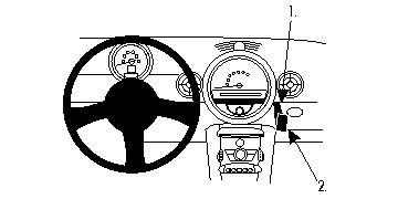 Brodit ProClip, Mini Cooper 07-16 ryhmässä Autohifi / Mikä sopii autooni / Mini / Mini Cooper / Mini Cooper F56 2014-2024 @ BRL (240853979)