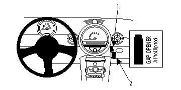 Brodit ProClip, Mini Cooper Coupé 07-16 ryhmässä Autohifi / Mikä sopii autooni / Mini / Mini Cooper / Mini Cooper F56 2014-2024 @ BRL (240854046)