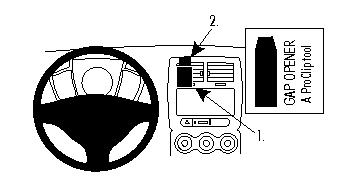 Brodit ProClip, Toyota Urban Cruiser 09-16 ryhmässä Autohifi / Mikä sopii autooni / Toyota / Urban Cruiser @ BRL (240854111)
