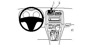 Toyota Corolla 08-11, Centrerad ryhmässä Autohifi / Mikä sopii autooni / Toyota / Corolla Verso / Corolla Verso 2001-2009 @ BRL (240854119)