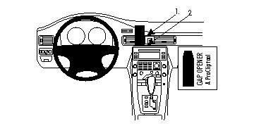 Volvo S80/V70/CX70 08-11, Center Hög, Trä ryhmässä Autohifi / Mikä sopii autooni / Volvo / Volvo XC70 / Volvo XC70 2007-2011 / Muut XC70 2007-2011 @ BRL (240854130)