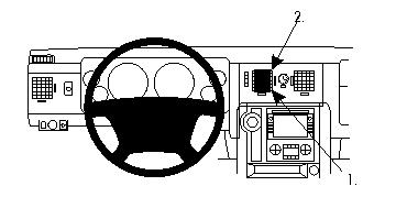 Brodit ProClip, Hummer H2 08-11 ryhmässä Autohifi / Mikä sopii autooni / Hummer @ BRL (240854157)