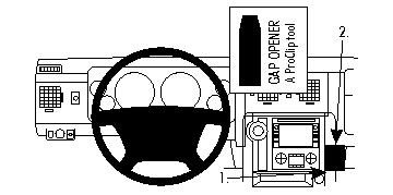 Brodit ProClip, Hummer H2 08-11 ryhmässä Autohifi / Mikä sopii autooni / Hummer @ BRL (240854158)