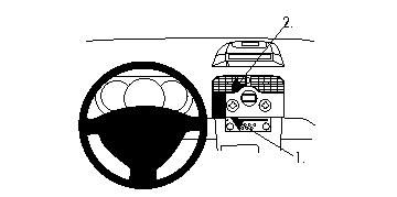 Renault Kangoo 08-13, Centrerad ryhmässä Autohifi / Mikä sopii autooni / Renault / Kangoo / Kangoo 2007-2020 @ BRL (240854206)