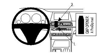 BMW 730-750 F01, F02 09-15, Centrerad ryhmässä Autohifi / Mikä sopii autooni / BMW / BMW 7-sarja / BMW F01 2009-2015 @ BRL (240854298)