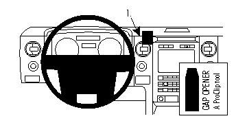 Ford F-Series 150 09-14, Centrerad, Silver&Träpanel