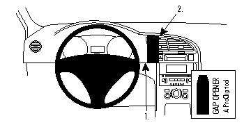 Brodit ProClip, Peugeot 3008 09-16 ryhmässä Autohifi / Mikä sopii autooni / Peugeot / Peugeot 3008 / Peugeot 3008 2008-2016 @ BRL (240854344)