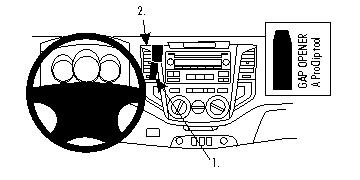 Brodit ProClip, Toyota HiLux 10-11 ryhmässä Autohifi / Mikä sopii autooni / Toyota / Hilux / Hilux 2005-2015 @ BRL (240854436)