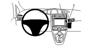 Brodit ProClip, Toyota Verso 09-19 ryhmässä Autohifi / Mikä sopii autooni / Toyota / Verso / Verso 2009-2018 @ BRL (240854451)