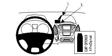 ProClip Monteringsbygel Hyundai IX35 10-13, Centrerad ryhmässä Autohifi / Mikä sopii autooni / Hyundai / ix35 / ix35 2010-2015 @ BRL Electronics (240854462)