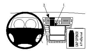 Lexus LS Serie 07-12, Centrerad ryhmässä Autohifi / Mikä sopii autooni / Lexus / Lexus LS @ BRL (240854497)