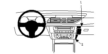 Brodit ProClip, Audi A7 11-17 ryhmässä Autohifi / Mikä sopii autooni / Audi / Audi A7 / Audi A7 2010- @ BRL (240854786)