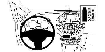 Ford B-Max 13-15, Centrerad ryhmässä Autohifi / Mikä sopii autooni / Ford / B-max / B-Max 2012-2017 @ BRL (240854849)