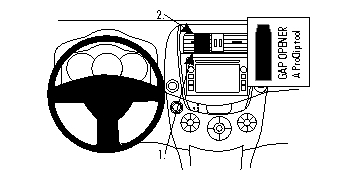 Brodit ProClip, Toyota RAV 4 11-12 ryhmässä Uutuudet @ BRL (240854853)
