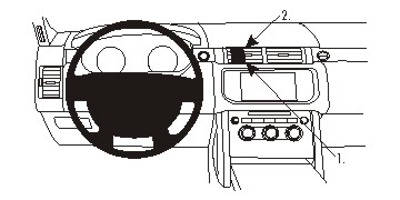Brodit ProClip, Land Rover Range Rover 13-18 ryhmässä Autohifi / Mikä sopii autooni / Land Rover / Range Rover @ BRL (240854909)