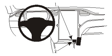 Brodit ProClip, Tesla Model S/X 13-20 ryhmässä Autohifi / Mikä sopii autooni / Tesla / Model X @ BRL (240854922)