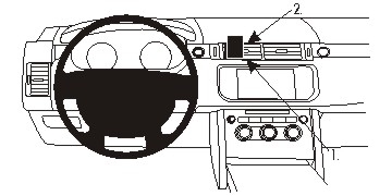 Brodit ProClip, Land Rover Range Rover Sport 14-22 ryhmässä Autohifi / Mikä sopii autooni / Land Rover / Range Rover @ BRL (240854936)